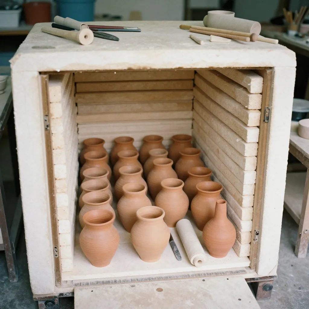 Ceramic products display